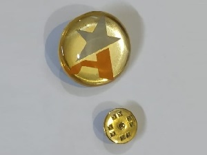 AIR ASTRA Coat pin in Brass (পিতল) and lamination with Box AACT001
