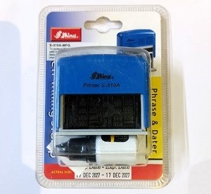 Manufacturing & Expire Date mention Seal/Stamp Shiny printer S-310A