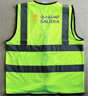 Saudi Airlines Exclusive Collection Full Net Apron Four Pockets VEST042