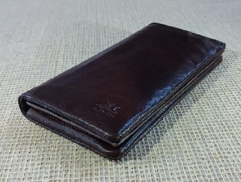 Fashionable 100% Genuine Leather Long Wallet LW0096