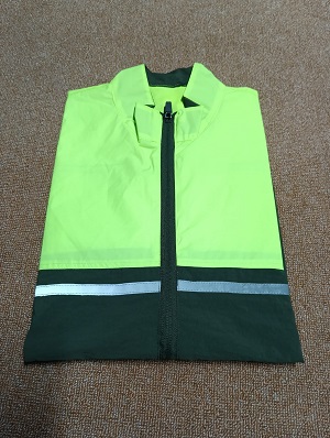 Water Resistant Safety Clothing high Visibility Reflective Men's Cycling / Motor Cycling Jacket, Windbreaker Jacket Protective Safety Workwear WB0029