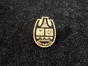 University of Chittagong 100% Brass (পিতল) Coat Pin UN02