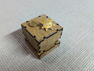 Sonali Bank LTD 100% Brass (পিতল) Coat Pin BNK006
