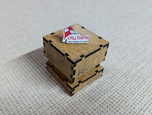 City Bank 100% Brass (পিতল) Coat Pin BNK008