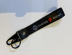 C&F AGENT Unique design Best quality Ribbon keyring for Car / Bike / Office KR0011