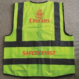 Reflects light Polyester Official Apron Four pockets VEST004