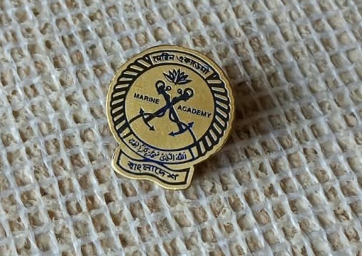 Exclusive Collection Bangladesh Marine Academy 100% Brass (পিতল) Coat Pin CPIN008