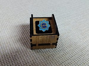 Shahjalal Islami Bank PLC 100% Brass (পিতল) Coat Pin BNK001