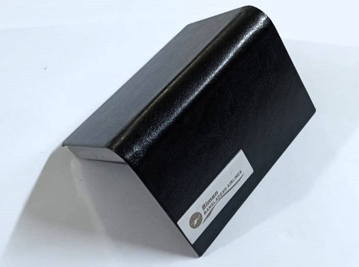 Unique design Black Leather Business Card Holder with Magnetic Buckle Stainless Steel Business Card Case Credit Card ID Name Card Sleeve for Men Women CARDBOX002