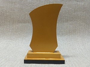 Wooden Crest/Award Trophy with customize print CAW026