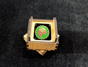 Dhaka University of Engineering and Technology (DUET) 100% Brass (পিতল) Coat Pin UNET02