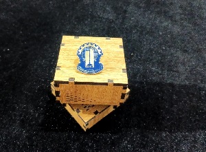 Chittagong University of Engineering and Technology (CUET) 100% Brass (পিতল) Coat Pin UNET001