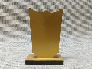 Wooden Crest/Award Trophy with customize print CAW012