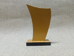 Wooden Crest/Award Trophy with customize print CAW015