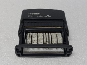 Manufacturing & Expire Date mention Seal/Stamp Trodat printy 4911 Typo