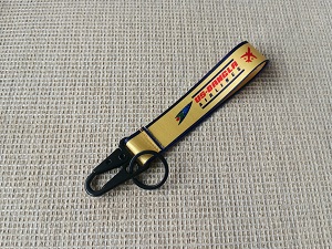 US-BANGLA Unique design Best quality Ribbon keyring for Car / Bike / Office KR038