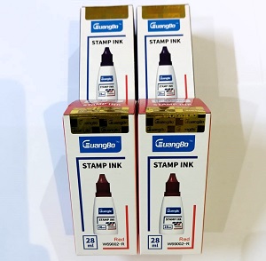 Stamp / Seal Ink 28ml Guangbo W69002-V