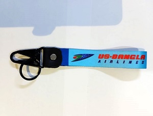 US-BANGLA Unique design Best quality Ribbon keyring for Car / Bike / Office KR009