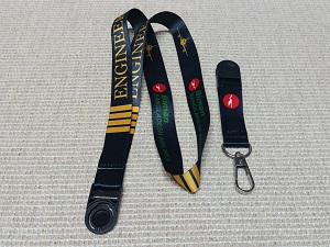 Engineer ID card hanging ribbon FSR004