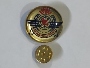 Civil Aviation Authority Coat pin in Brass (পিতল) and lamination with Box CACT001
