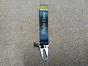 FLIGHT CREW Unique design Best quality Ribbon keyring for Car / Bike / Office KR028