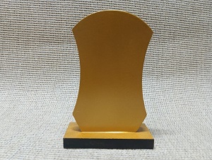 Wooden Crest/Award Trophy with customize print CAW005