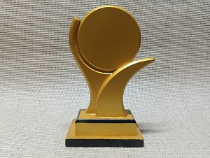 Wooden Crest/Award Trophy with customize print CAW017