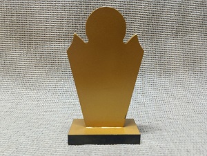 Wooden Crest/Award Trophy with customize print CAW009