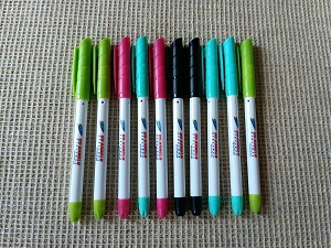 Retractable Ball Pen Black Ink Package of 10 Pcs BPEN008
