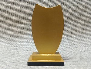Wooden Crest/Award Trophy with customize print CAW025