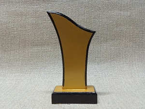 Wooden Crest/Award Trophy with customize print CAW020