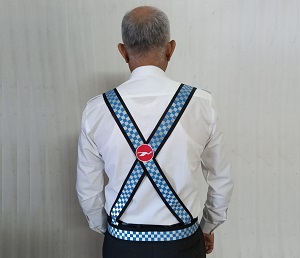 Reflects light Official Cross Apron APR004