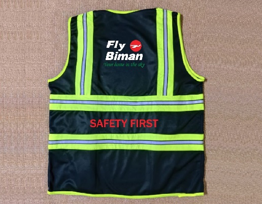 Exclusive Collection Biman Bangladesh Airlines Black Official Apron Polyester Four Pockets 04 Designs APR029