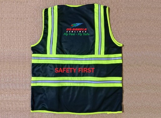 Exclusive Collection US-BANGLA Department Black Official Apron Polyester Four Pockets 02 Designs APR032