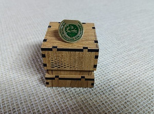 Agrani Bank PLC 100% Brass (পিতল) Coat Pin BNK007