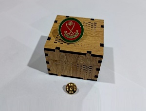 Exclusive Collection Bangladesh Military Academy 100% Brass (পিতল) Coat Pin CPIN011