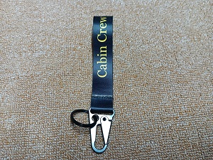 CABIN CREW Unique design Best quality Ribbon keyring for Car / Bike / Office KR025