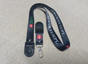 Biman Ground Service Department ID card hanging ribbon BIMAN018