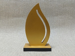Wooden Crest/Award Trophy with customize print CAW007