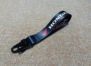 HONDA Unique design Best quality Ribbon keyring for Car / Bike / Office KR029