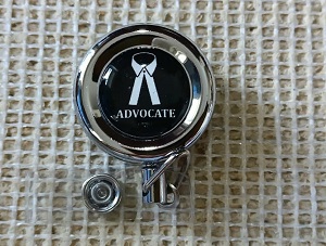 Best quality ADVOCATE ID Card Holder steel metal with One ID card box free YOY022