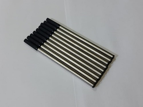 Metal Refill 0.5mm Black Ink for Ballpoint Pen Gel Pen Replacement RFL001