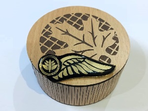 Brass (পিতল) Base or wings for Biman Employee BIMAN001X