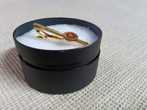 Exclusive Collection People's Republic of Bangladesh Brass (পিতল) Tie Clip TC009