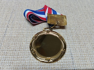 Bronze Metal Medal with customize print MED003