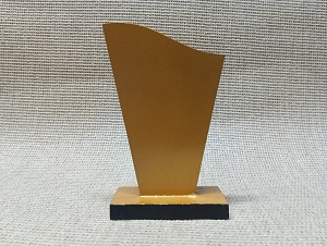 Wooden Crest/Award Trophy with customize print CAW002