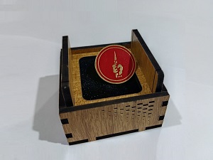 Exclusive Collection Freedom Fighter 100% Brass (পিতল) Coat Pin CPIN012